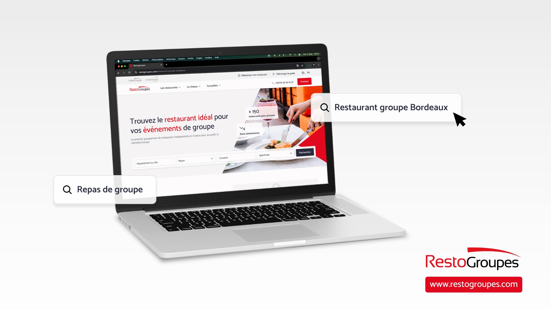 nouveau site web