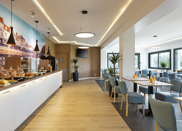 Restaurant L&rsquo;Aquarelle – Brit Hotel Confort Amiens